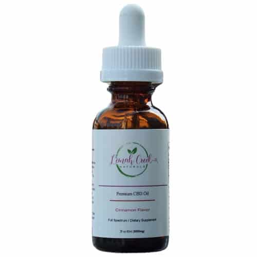 3000mg Cinnamon Flavor CBD Tincture – 2oz / 60ml