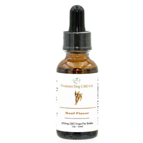 250mg Premium CBD for Pets Beef Flavor by Lemah Creek Naturals.