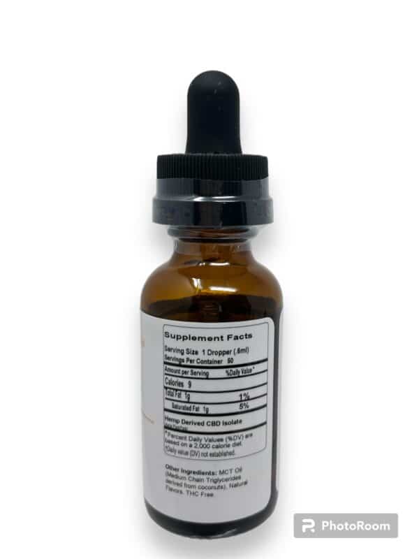 Beef Flavored 1000mg CBD Tincture for Dogs.